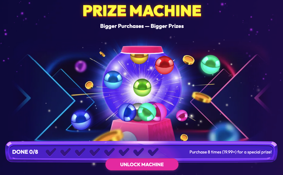 Funrize Prize Machine